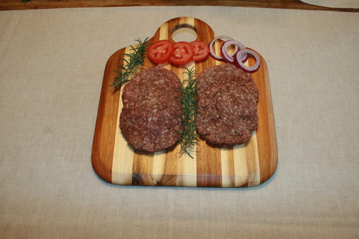 Third lb. Patties Vaughan Family Ranch