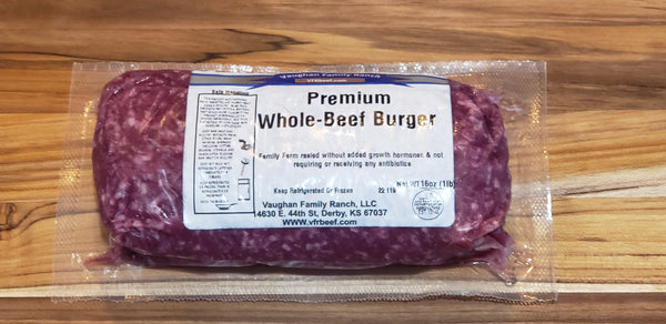 Whole-Beef Burger Medium Bundle (93/7)